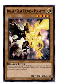 Dwarf Star Dragon Planeter | SHVI-EN093 | Yu-Gi-Oh! TCG - Image 1