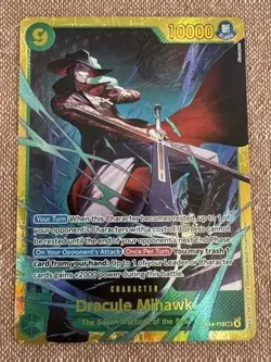 One Piece TCG Dracule Mihawk OP14-119 SEC - Image 1