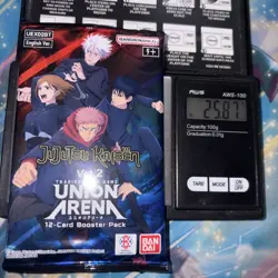 Heavy 25.87g Union Arena Sealed Jujutsu Kaisen Vol. 2 Booster Pack - Image 1