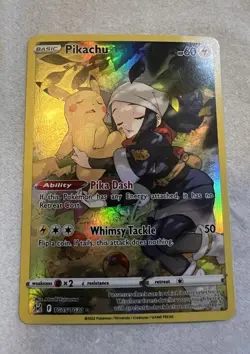Pikachu TG05/TG30 Brilliant Stars Trainer Gallery Holo Pokemon Card - Image 1
