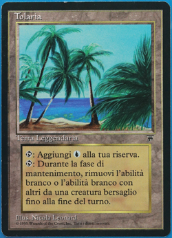 Tolaria Legends (ITALIAN) PLD Uncommon MAGIC MTG CARD (ID# 501052) ABUGames - Image 1