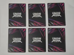 Union Arena Rare Assorted Card Lot Of 6 Cards (FOIL) NM - Image 2