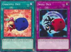Yugioh - Graceful & Skull Dice - 1st Edition NM - Plus Free Holographic Card - Image 1