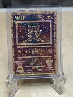 Ancient Mew Promotional Pokemon Card 2000s Holo Rare- Heavy Played - Image 1