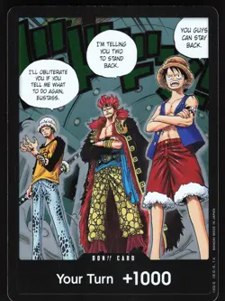 DON!! Card Trafalgar Law, Eustass Kid and Monkey.D.Luffy Double Pack Set Vol. 4 - Image 1