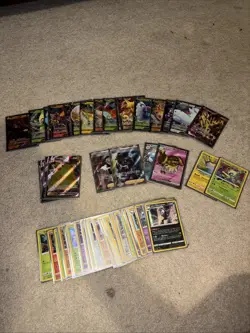Pokemon TCG Collection Of Full Art, Vmax, Secret Rare, V, Ex, And Holo Cards - Image 1