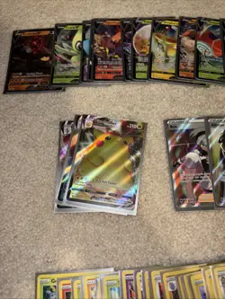 Pokemon TCG Collection Of Full Art, Vmax, Secret Rare, V, Ex, And Holo Cards - Image 2