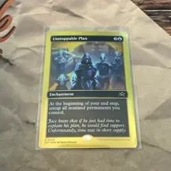 MTG Unstoppable Plan (First-Place Foil) Aetherdrift Foil #0442 - Image 1