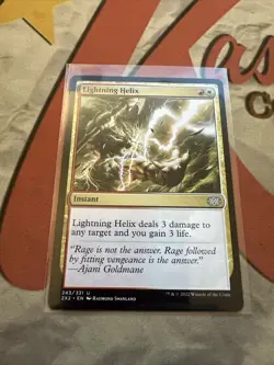 Lightning Helix Light Play, English Magic the Gathering MTG Double Masters 2022 - Image 1