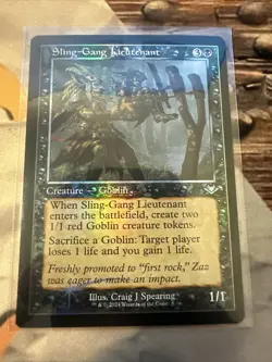 Sling-Gang Lieutenant - Retro FOIL - Modern Horizons 3 MH3 - MtG - NM - Image 1