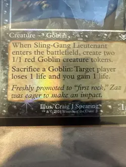 Sling-Gang Lieutenant - Retro FOIL - Modern Horizons 3 MH3 - MtG - NM - Image 2