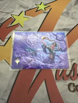 MTG Tarkir Dragonstorm Art Series Snakeskin Veil 19/54 Gold Stamp - Image 1