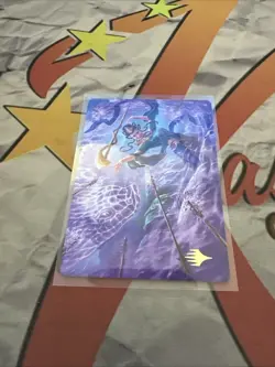 MTG Tarkir Dragonstorm Art Series Snakeskin Veil 19/54 Gold Stamp - Image 2