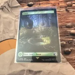 MTG Forest (0306) Final Fantasy Foil - Image 1