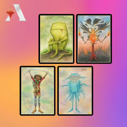 Magic Arena - "Imaginary Friends" sleeves (you get 4 sleeves!) - Image 1