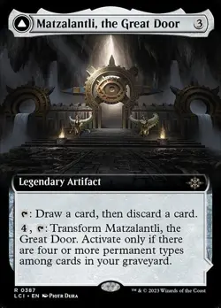 Matzalantli, the Great Door // The Core * Extended Art * LCI Caverns of Ixalan - Image 1