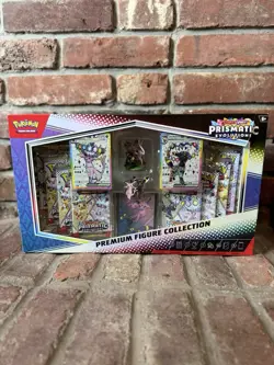 Pokemon TCG Scarlet & Violet Prismatic Evolutions Premium Figure Collection - Image 1