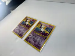 2x POKEMON PROMO BLACK STAR POKEMON LEAGUE #8 MEW 2000 - Image 1