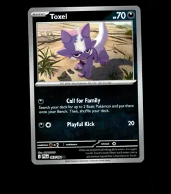 Toxel - 067/094 - Phantasmal Flames - Reverse Holo Near Mint Pokemon Card TCG - Image 1