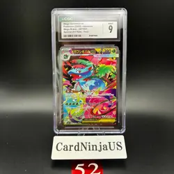 CGC MINT 9 Mega Venusaur ex SAR 087/063 M1L Mega Brave - Pokemon Card Japanese - Image 1