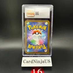 CGC MINT+ 9.5 Roaring Moon ex SAR 218/187 SV8a Terastal Fest ex Pokemon Card 16 - Image 2