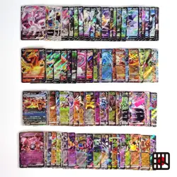 Bulk Lot 100 V ex VMAX VSTAR NM-LP No Dupes Japanese Pokemon Card 670 - Image 1