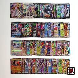 Bulk Lot 100 V ex VMAX VSTAR NM-LP No Dupes Japanese Pokemon Card 671 - Image 1