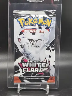 Pokemon White Flare Booster Pack Factory Sealed Brand New Scarlet And Violet TCG - Image 1