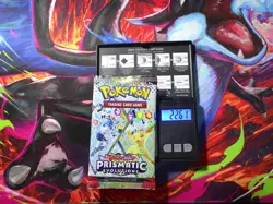 VERY HEAVY! GOD PACKUUU 22.61g Prismatic Evolutions Pokemon TCG Booster (SEALED) - Image 1
