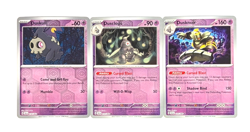Duskull 018, Dusclops 019 & Dusknoir 020 Reverse Holo Shrouded Fable Pokemon TCG - Image 1