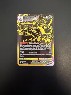 Pokemon Shining Fates Vault Full Art Gold Eternatus Vmax Secret Rare SV122/SV122 - Image 4