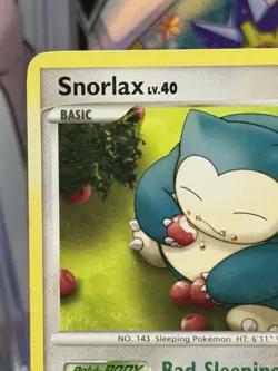 Snorlax 81/111 Rising Rivals Regular 2009 English Pokemon TCG MP - Image 2