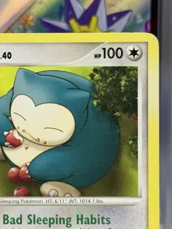 Snorlax 81/111 Rising Rivals Regular 2009 English Pokemon TCG MP - Image 3