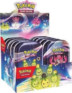 Pokemon TCG Paldean Fates Mini Tin Display (10 MINI TINS) factory sealed - Image 1