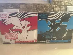 Pokemon Black Bolt and White Flare Elite Trainer Box ETB Set of 2 - Image 1
