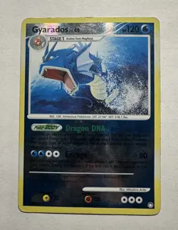 Gyarados Mysterious Treasures 26/123 Reverse Holo Rare Pokemon TCG 2007 - Image 1