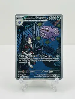 🔥Pokemon TCG-Team Rocket's Weezing-199/182-Sv10: Destined Rivals-Holo-M/NM!🔥 - Image 1