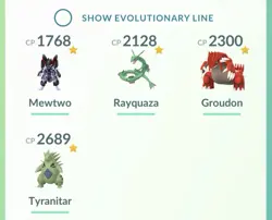 Pokemon Go PTC Acc, Guaranteed Lucky Armor Mewtwo - Image 2