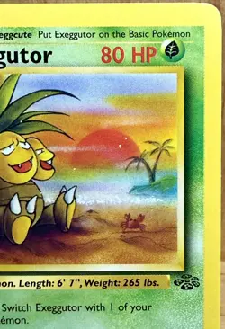 Exeggutor 35/64 Jungle Set 1st Edition 1999 Vintage Pokemon TCG - Image 4