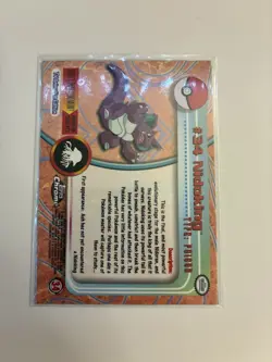 Pokemon Topps Chrome #34 Nidoking - Image 2