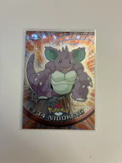 Pokemon Topps Chrome #34 Nidoking - Image 4