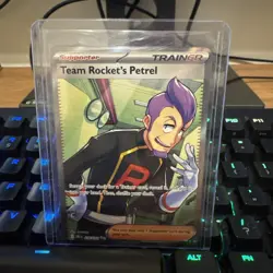 Team Rocket’s Petrel Full Art 226/182 Pokemon Destined Rivals - 226/182 ENGLISH - Image 1