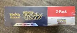 Pokemon Surging Sparks Elite Trainer Box ETB + Booster Bundle Costco 2-Pack NEW - Image 3