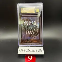 CGC PRISTINE 10 ONE PIECE DAY'25 10 DON !! Card Promo Premium Card Collection 9 - Image 1
