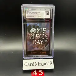 CGC GEM MINT 10 ONE PIECE DAY'25 10 DON !! Card Promo Premium Card Collection 45 - Image 1