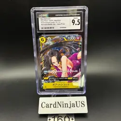 CGC MINT+ 9.5 Boa Hancock P-115 Promo Card V JUMP Limited One Piece Card game - Image 1