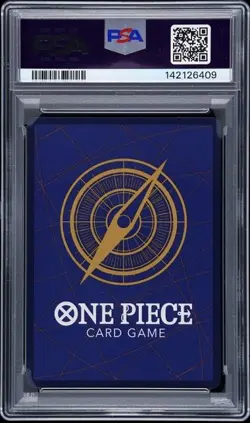 2025 ONE PIECE PRB02-PREMIUM BOOSTER MANGA ALT ART #119 SANJI PSA 10 - Image 2