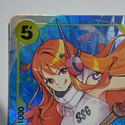 Nami OP08-106 Two Legends Foil Alternate Art Super Rare - Image 3