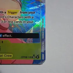 Nami OP08-106 Two Legends Foil Alternate Art Super Rare - Image 5
