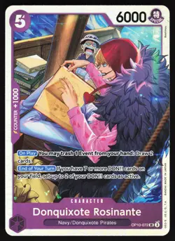 Donquixote Rosinante OP10-072 One Piece TCG Foil SR NM - Image 1